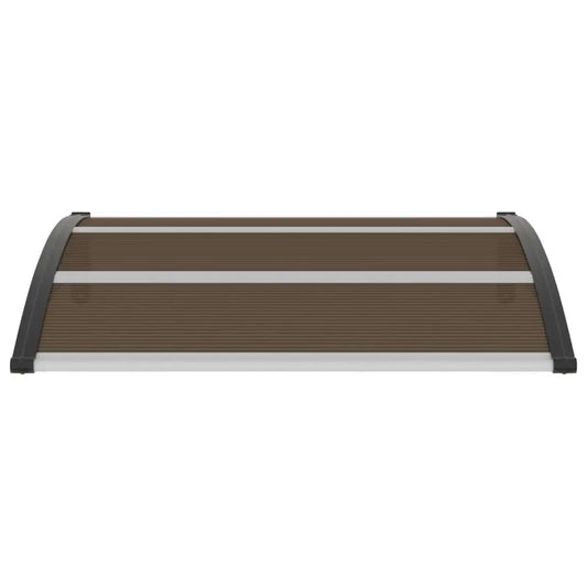 Door Canopy Black 47.2"x39.4" PC