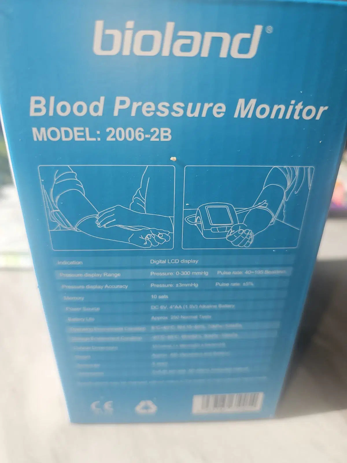 Bioland Blood Pressure Monitor