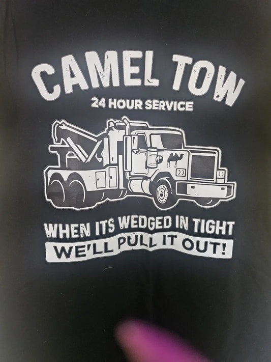 T-Shirt Men's Black logo Camel Tow T shirt XL