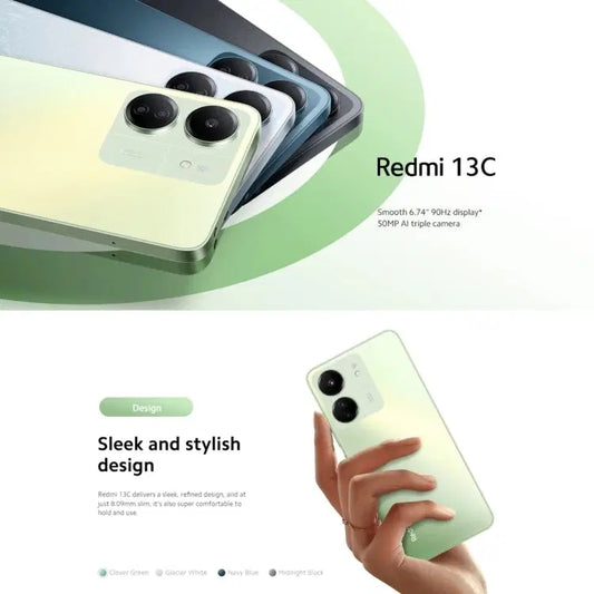 Xiaomi Redmi 13C 5G, 4GB+128GB, 6.74 inch MIUI 14 MediaTek Dimensity 6100+ Octa Core 2.2GHz, NFC, Network: 5G, Not Support Google Play(Starlight Black)