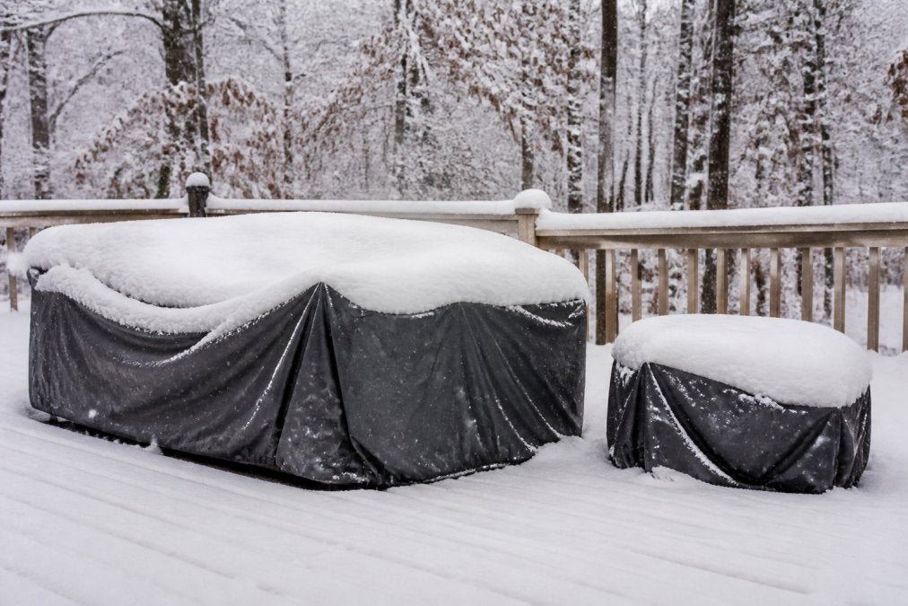 Do Outdoor Furniture Covers Help in Winter?