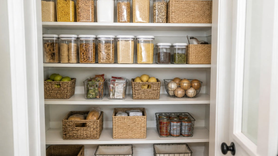 How to Organize a Small Pantry Effectively with Containers