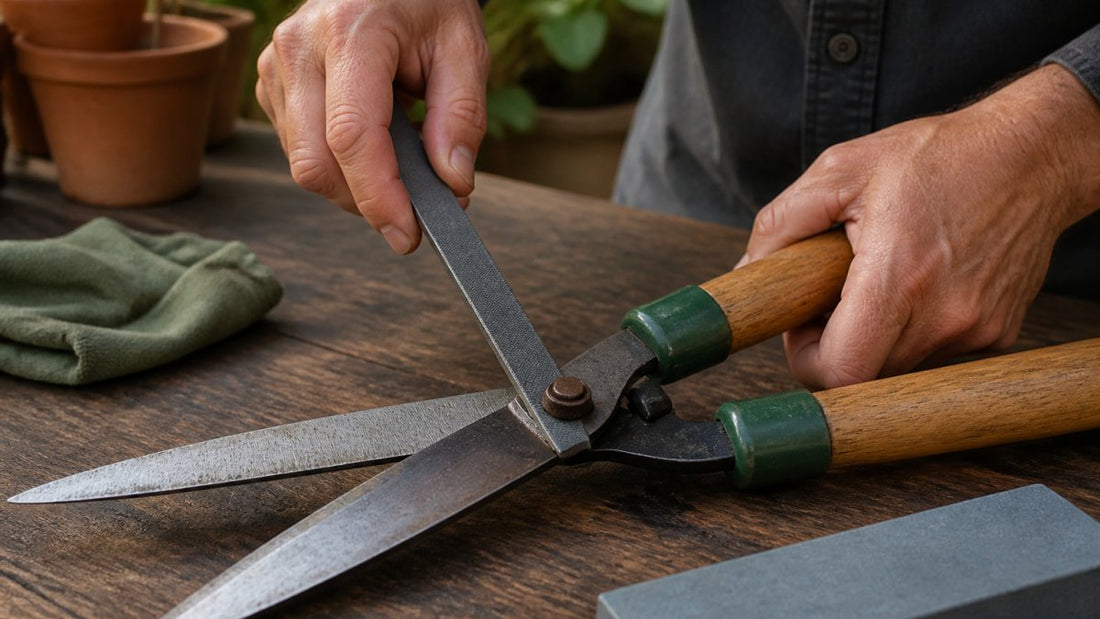 How to Sharpen Garden Shears at Home