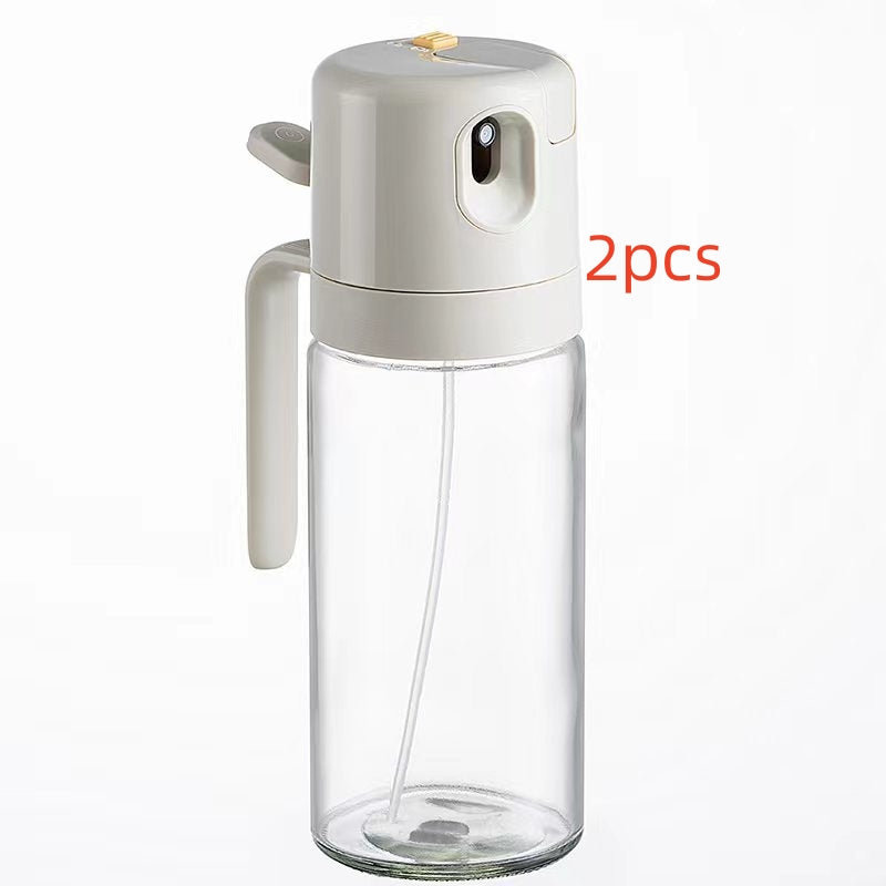 2 In 1 Oil Sprayer Bottle BBQ Cooking Oil Dispenser Olive Oil Pourers Sprayer Ki