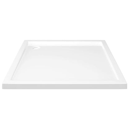 Square ABS Shower Base Tray White 31.5"x31.5