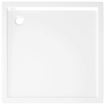 Square ABS Shower Base Tray White 31.5"x31.5