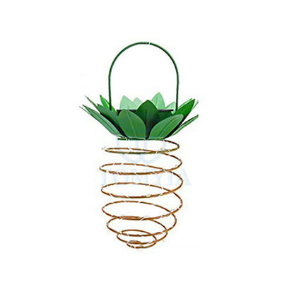 Outdoor Waterproof Garden Pineapple Solar Lights Path Lights Hanging Fairy Light