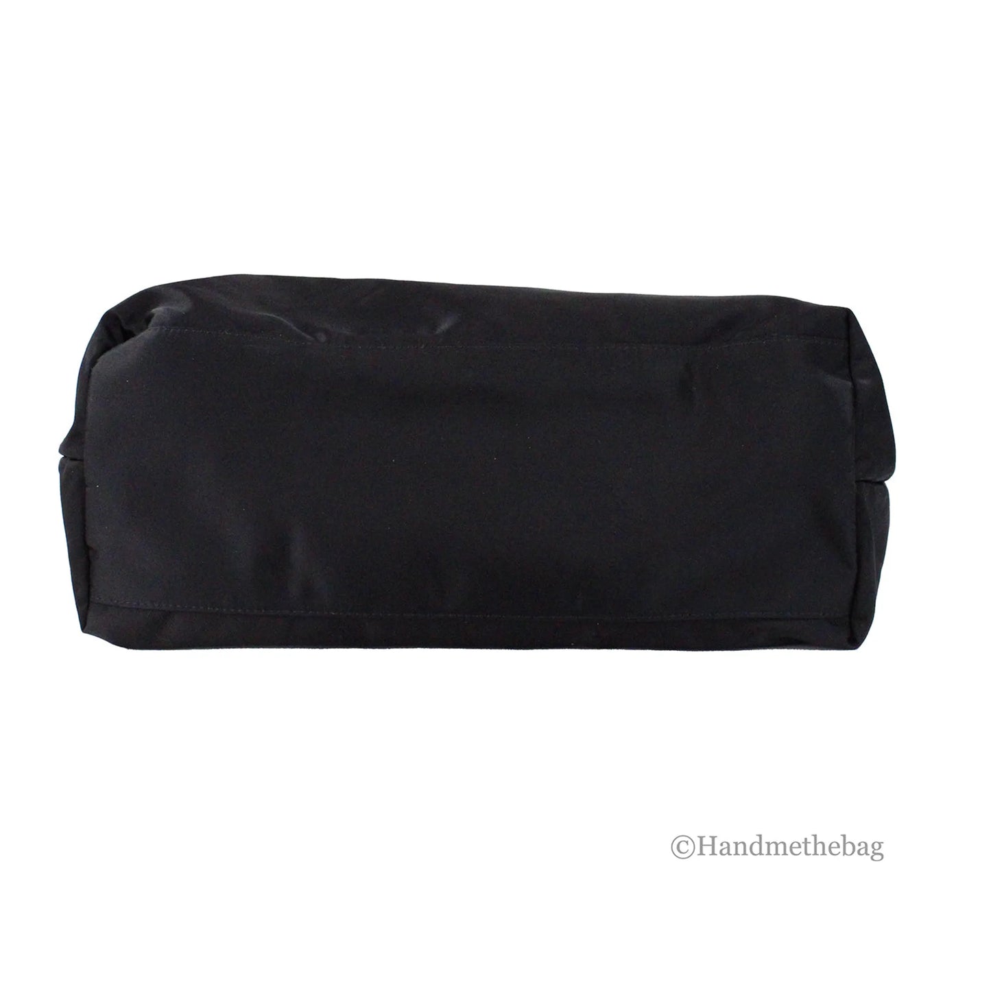 Versace Black Nylon La Medusa Shoulder Tote Bag