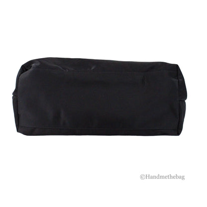 Versace Black Nylon La Medusa Shoulder Tote Bag