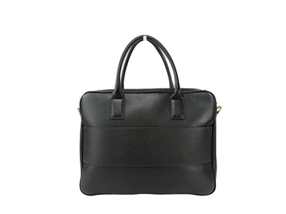 Versace Medusa Leather Briefcase Laptop Bag
