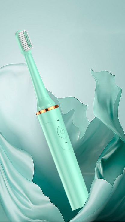 Electric Toothbrush Adult Waterproof Automatic Tooth Brushing Device Soft Sonic 