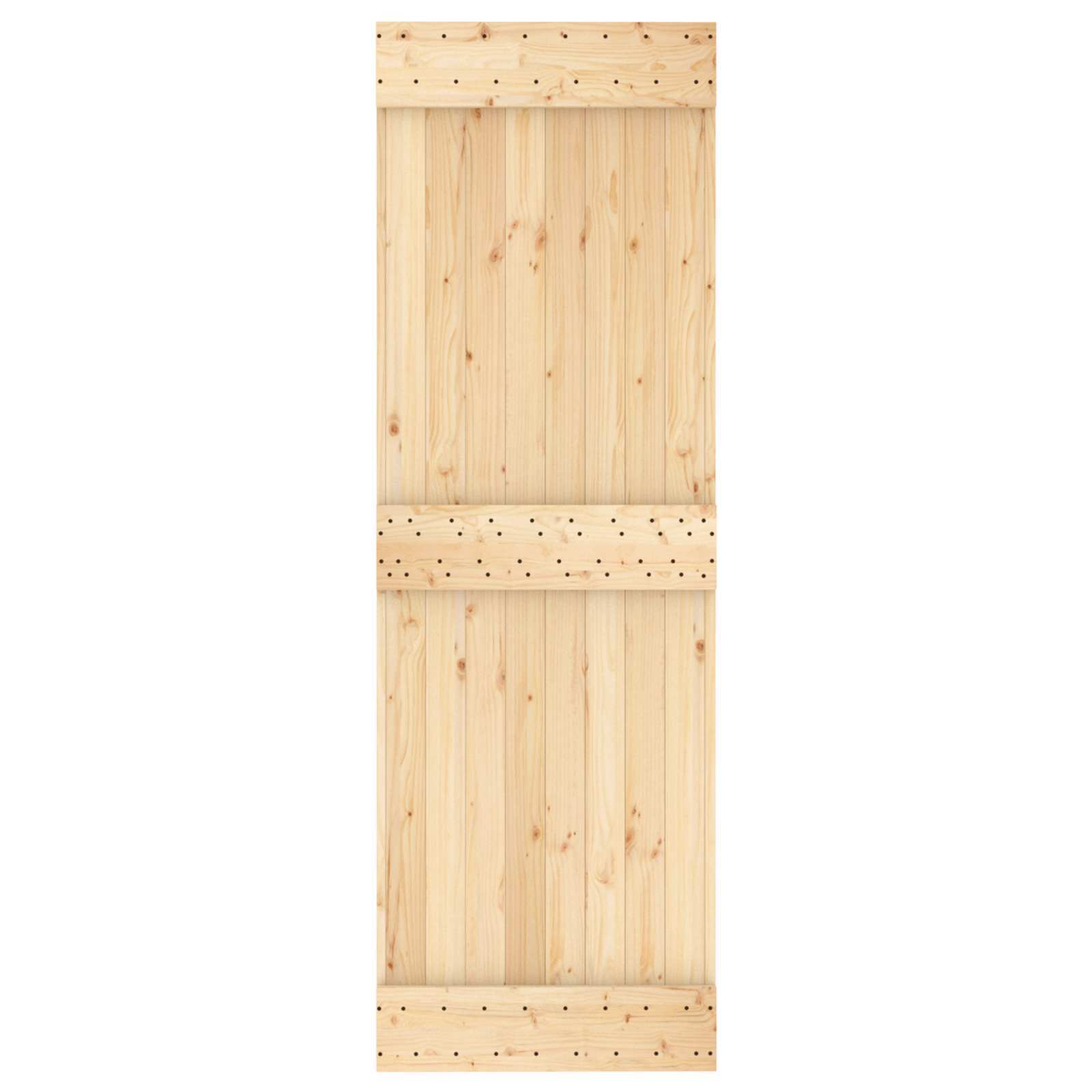 | Door | NARVIK Natural 27.56 x 82.68 in Solid Pine Wood