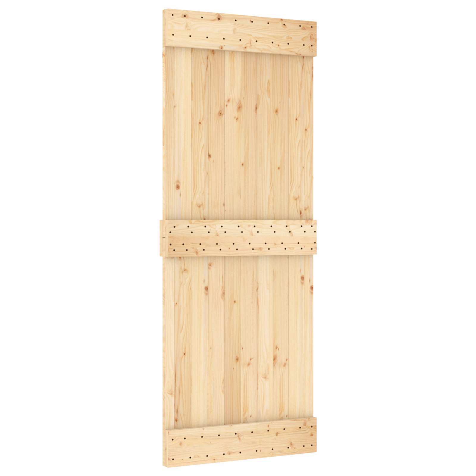 | Door | NARVIK Natural 31.50 x 82.68 in Solid Pine Wood