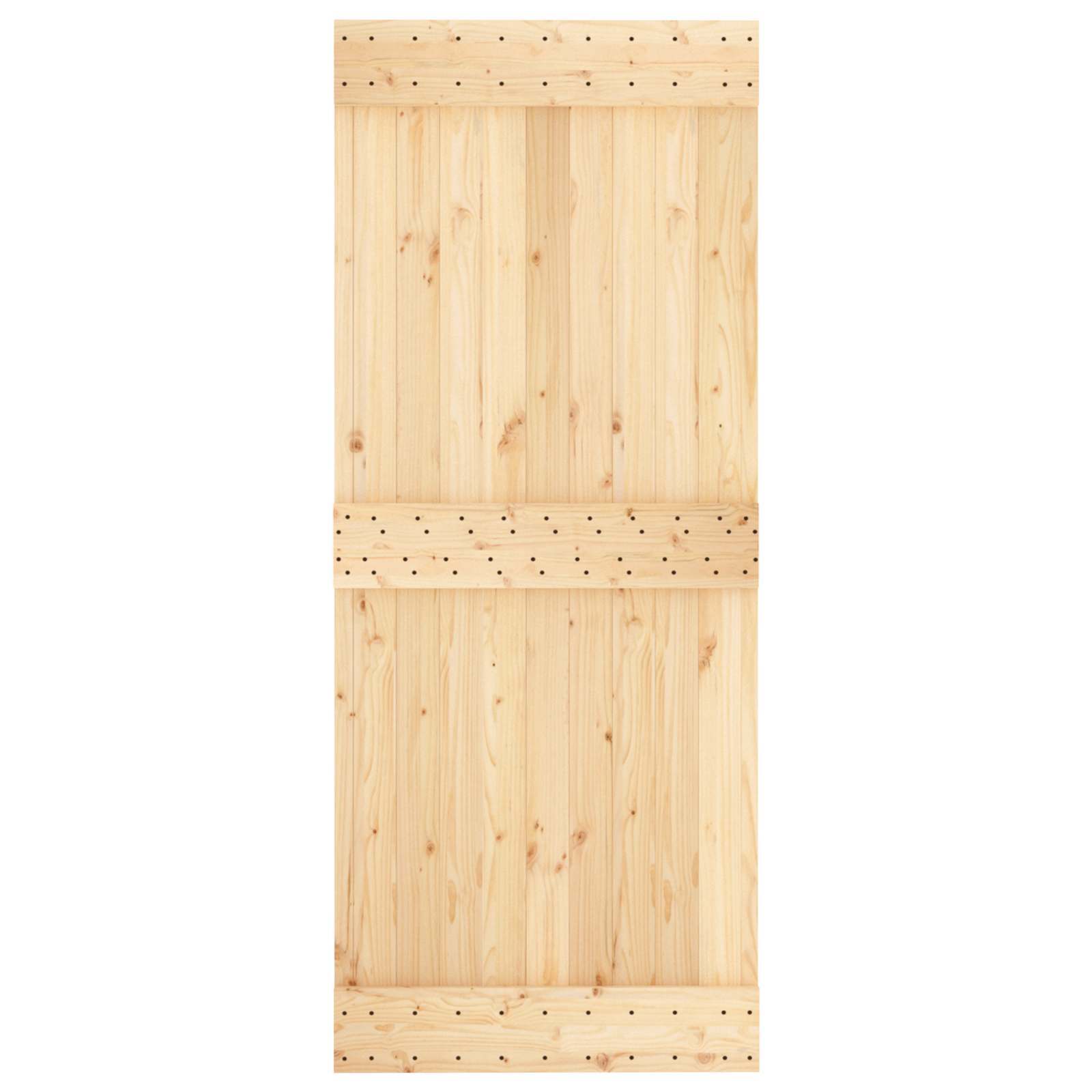 | Door | NARVIK Natural 33.46 x 82.68 in Solid Pine Wood