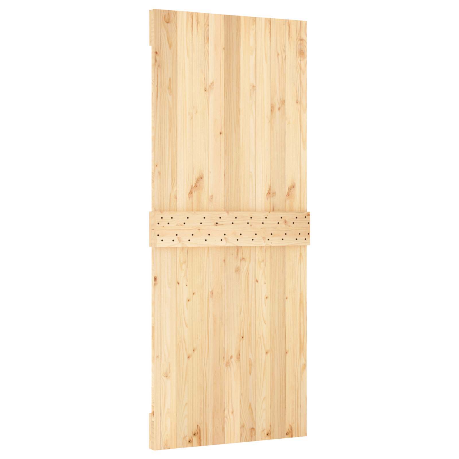 | Door | NARVIK Natural 33.46 x 82.68 in Solid Pine Wood