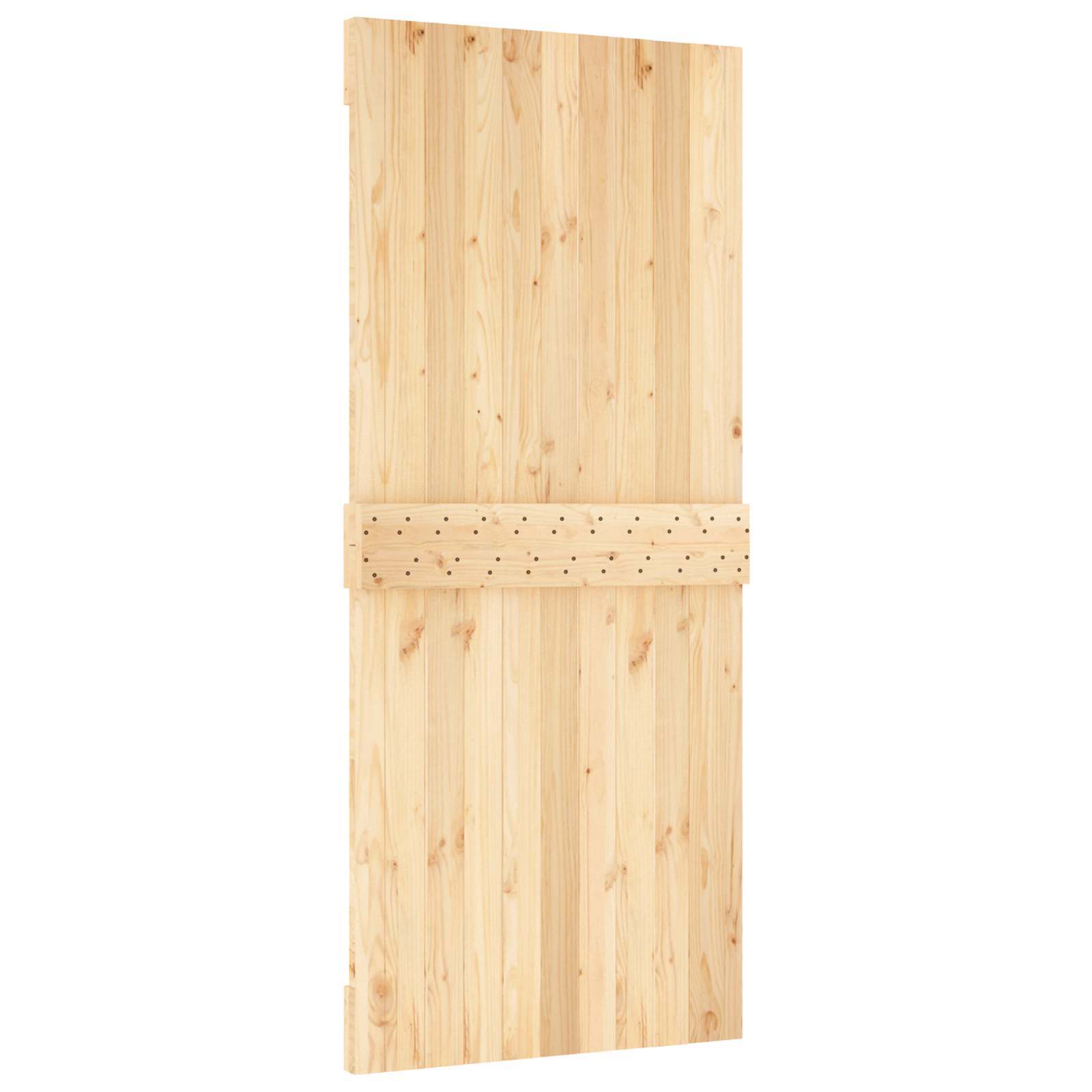 | Door | NARVIK Natural 35.43 x 82.68 in Solid Pine Wood
