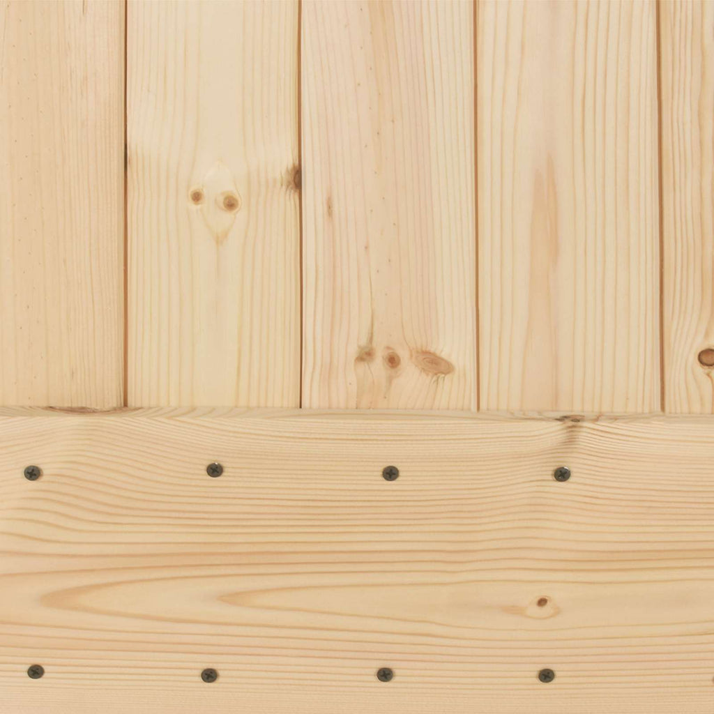 | Door | NARVIK Natural 35.43 x 82.68 in Solid Pine Wood