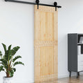 | Door | NARVIK Natural 33.46 x 82.68 in Solid Pine Wood