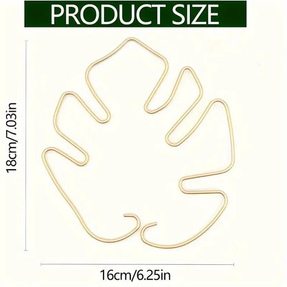 1Pc Large hanging plant stand, iron hooks, suitable for flowerpot decoration, indoor and outdoor use