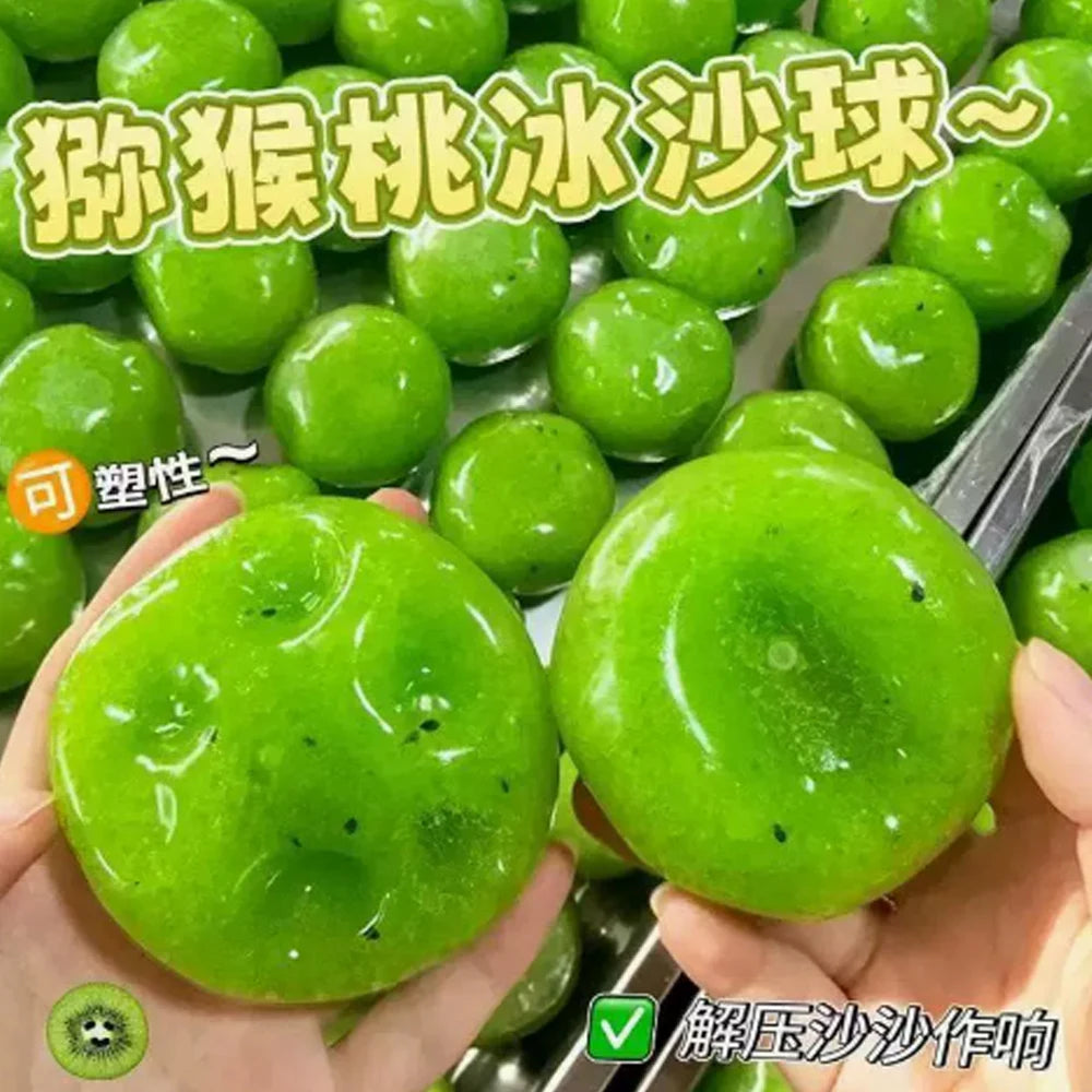 Handmade Watermelon Slushy Squishy Toy Soft Slow Rebound Stress Relief ADHD Squeeze Toy Realistic Fruit Model Adult Gift