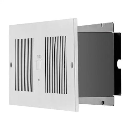 4-Inch Room to Room Fan, 2-in-1 300 CFM Through Wall Fan with Remote Control & Temperature Control, 10-Speed Ventilation Quiet Vent for Kitchen, Living & Laundry Room, Workshop