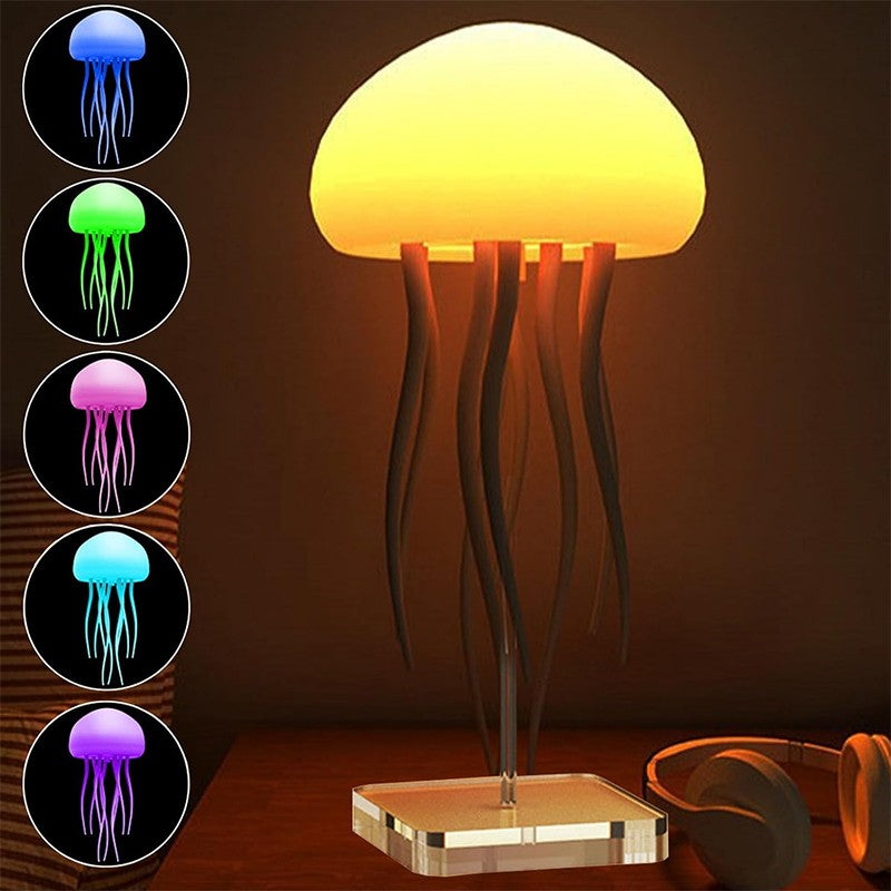 Jellyfish Mood Lamp LED Jellyfish Night Light Portable Jellyfish Lamp Jellyfish 