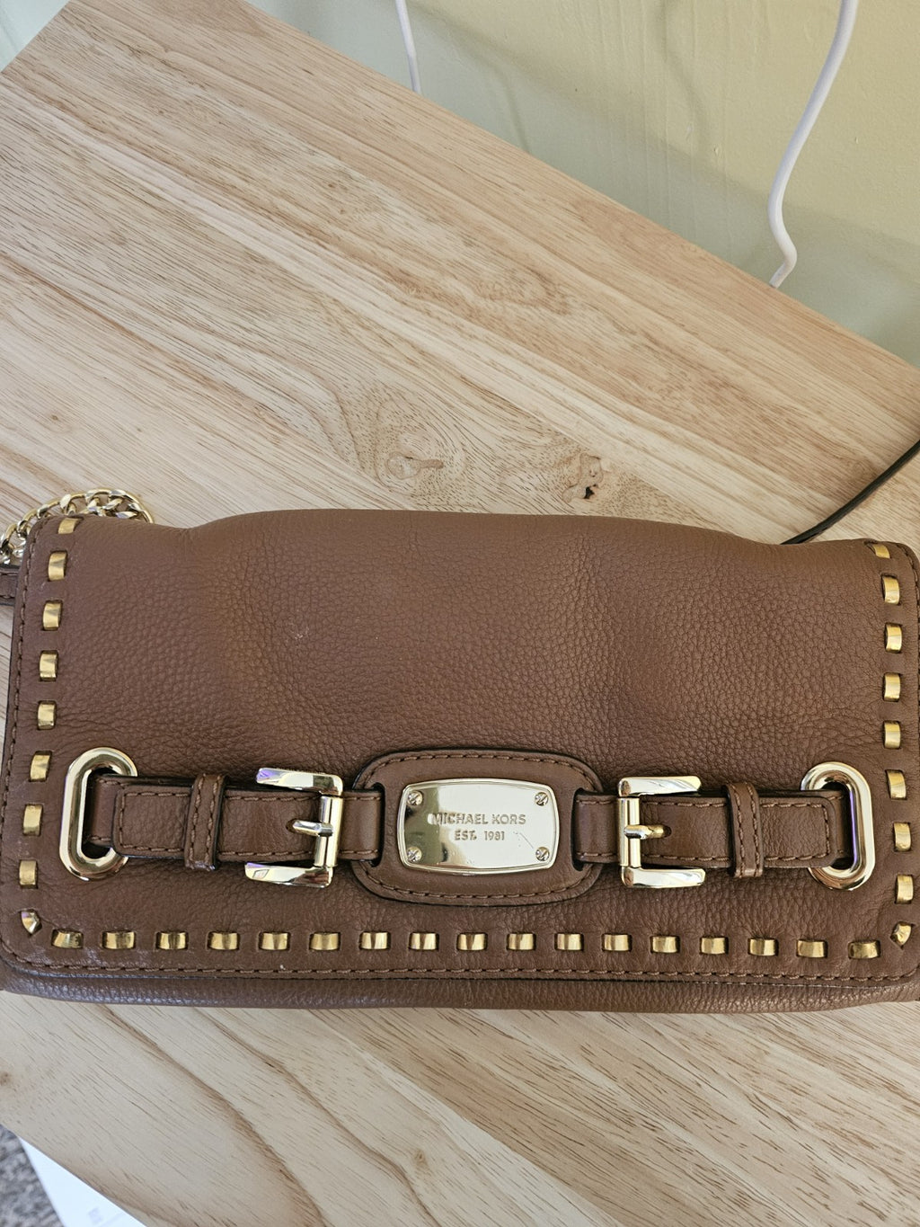 Purse Michael Kors brown crossbody bag used and in wonderful shape