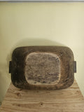 Vintage Early American Hand Made Wood Bowl