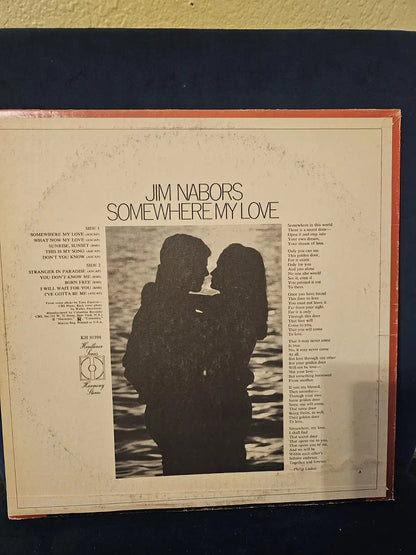 Music Jim Nabors Record 33 Somewhere My Love