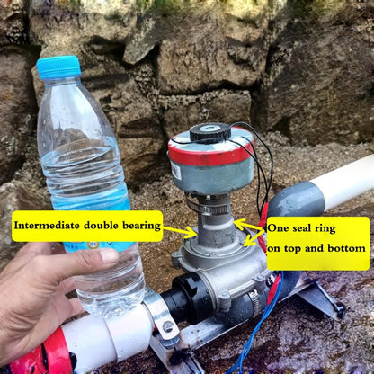 Micro Hydroelectric Generator 500 Watts 50hz 220 Volts High Power With Monitorin