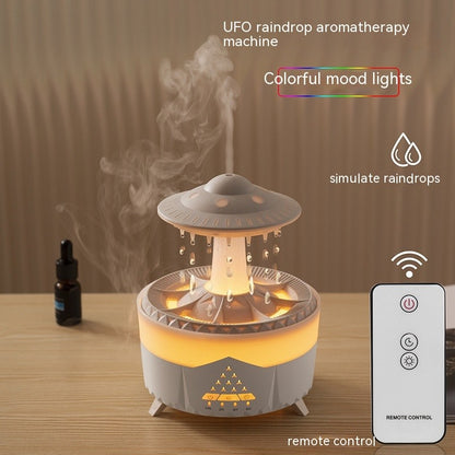 New UFO Raindrop Humidifier Water Drop Air Humidifier USB Aromatherapy Essential