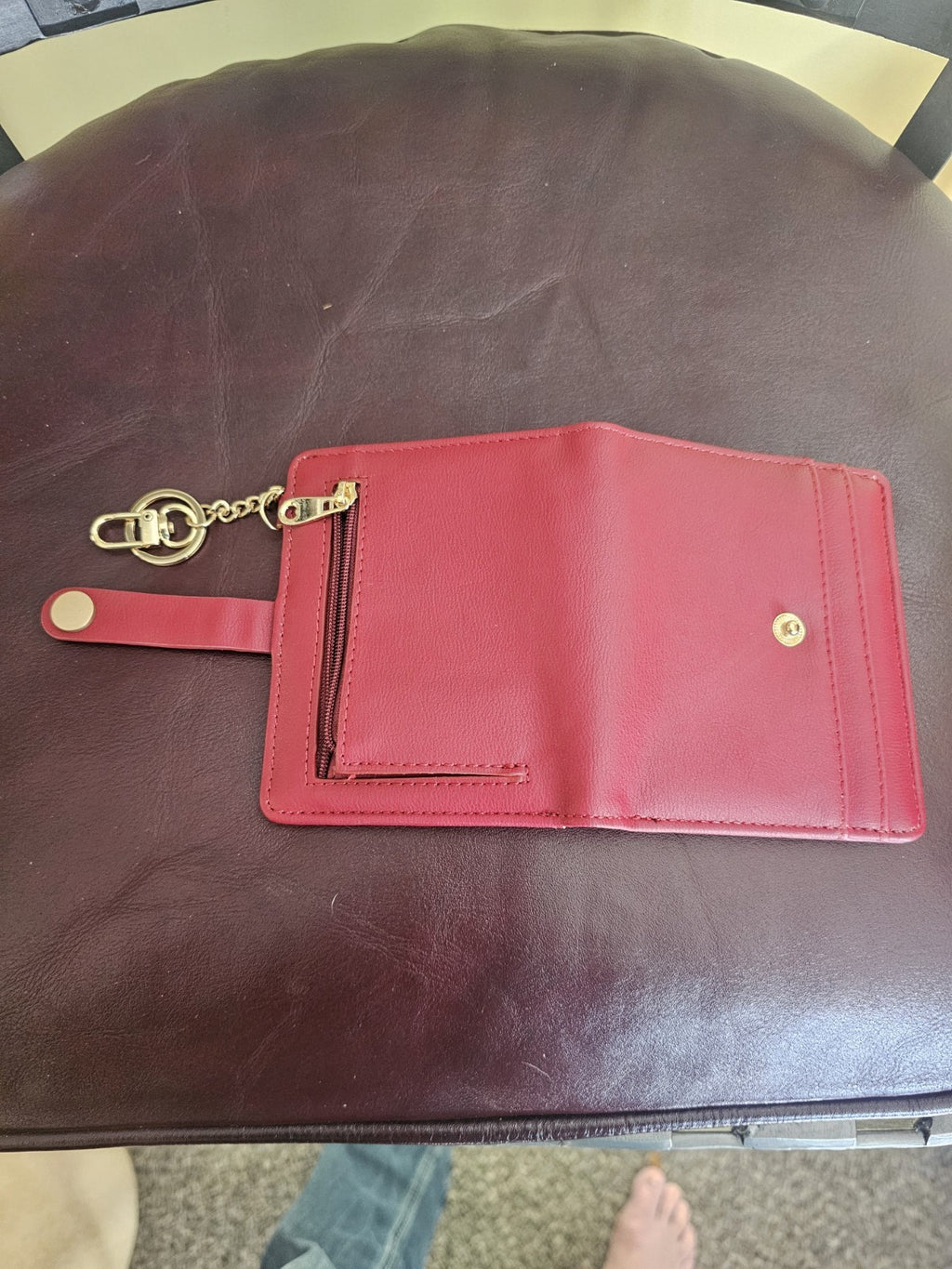 Wallets red leather wallet women also available mint green and light blue