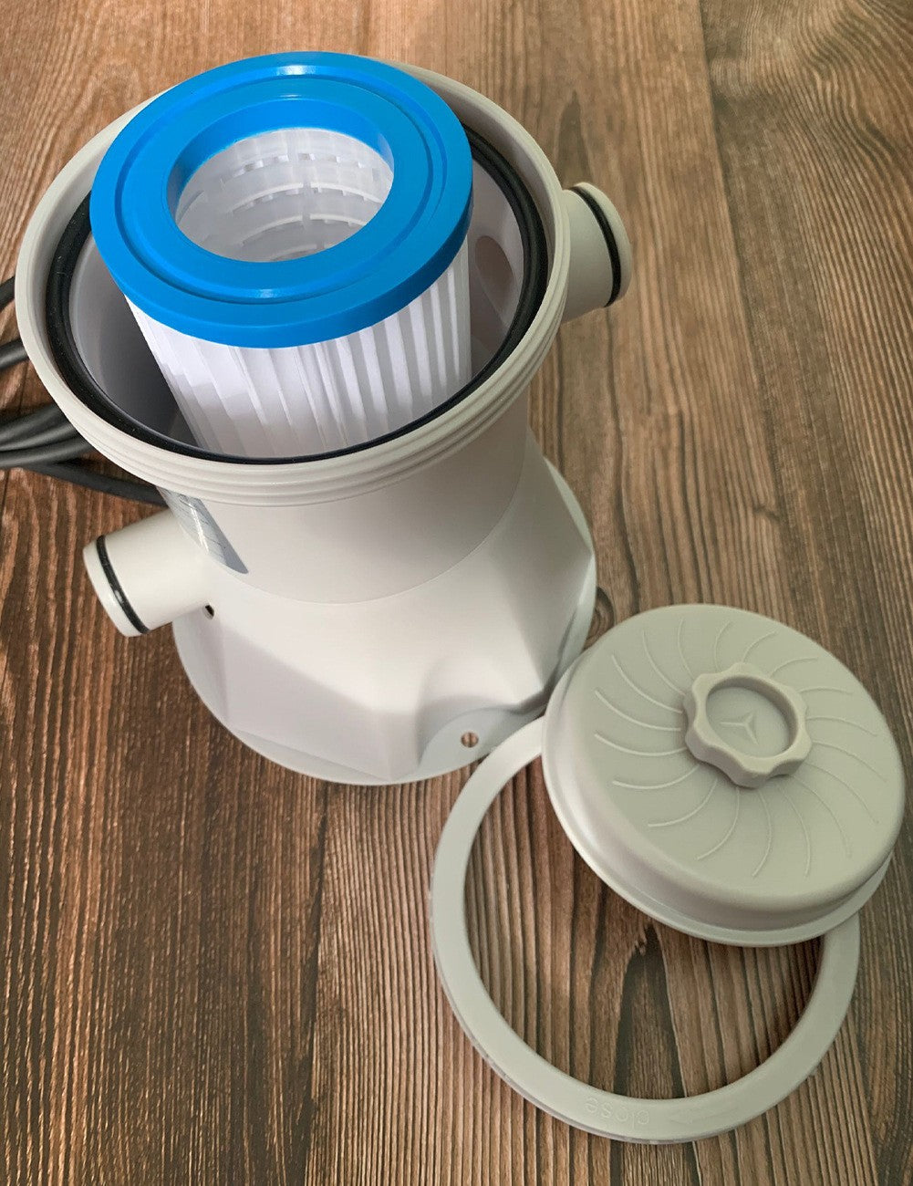 Swimming Pool Electric Filter Pump Large Pool Water Filter 300 Gallon Household 