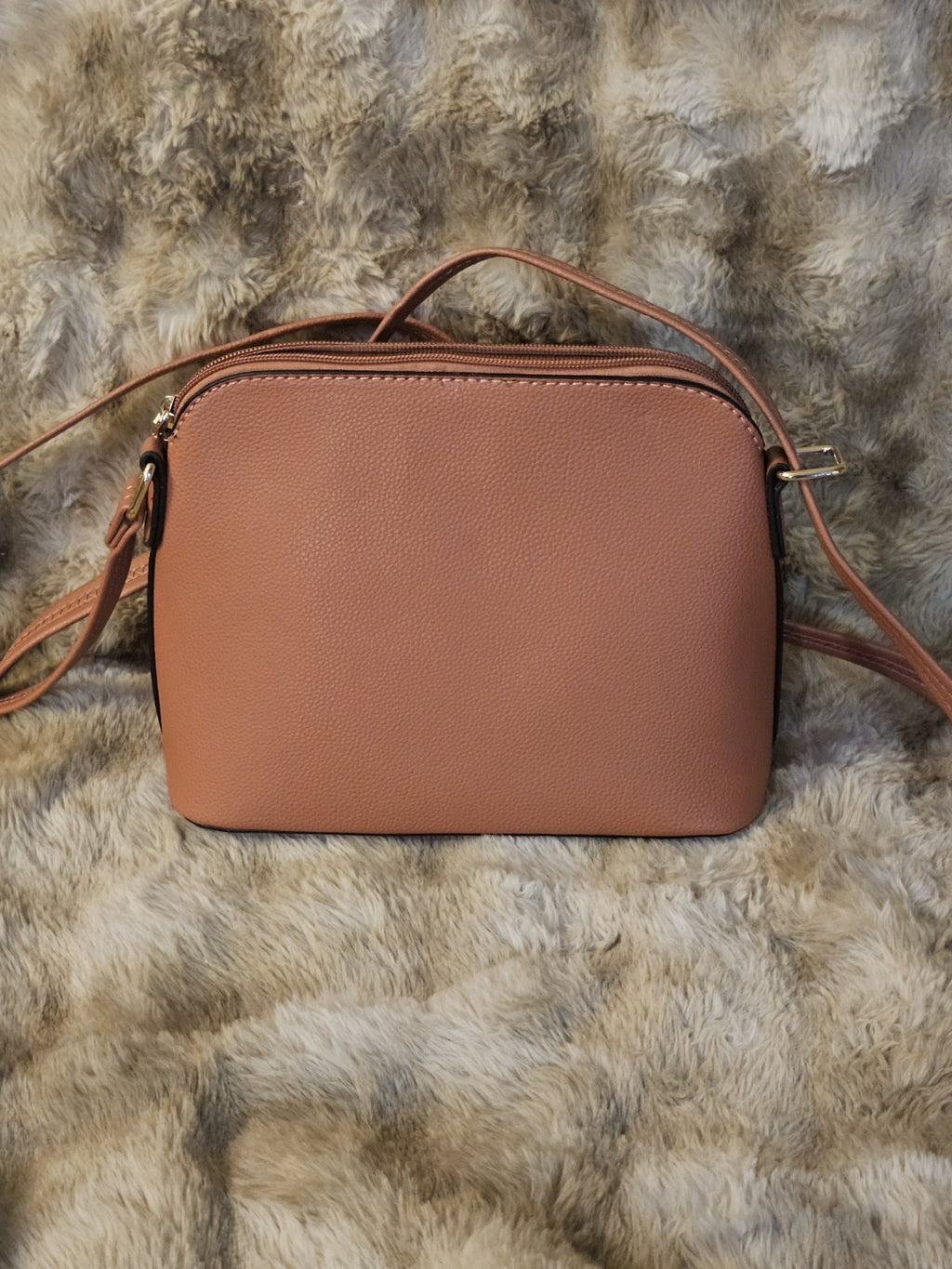 Purse Brand New no brand purse salmon color cross body bag or shoulder bag