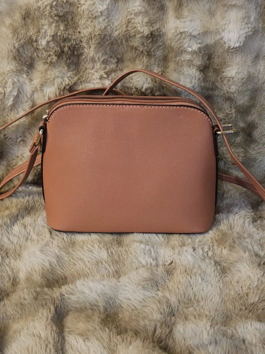 Purse Brand New no brand purse salmon color cross body bag or shoulder bag