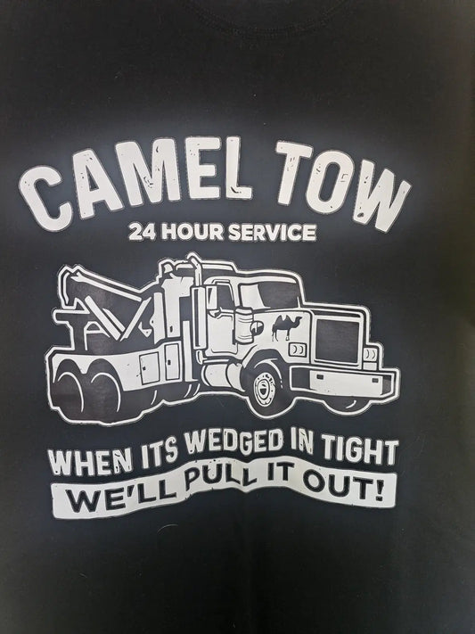 T-Shirt Men's Black logo Camel Tow T shirt XL