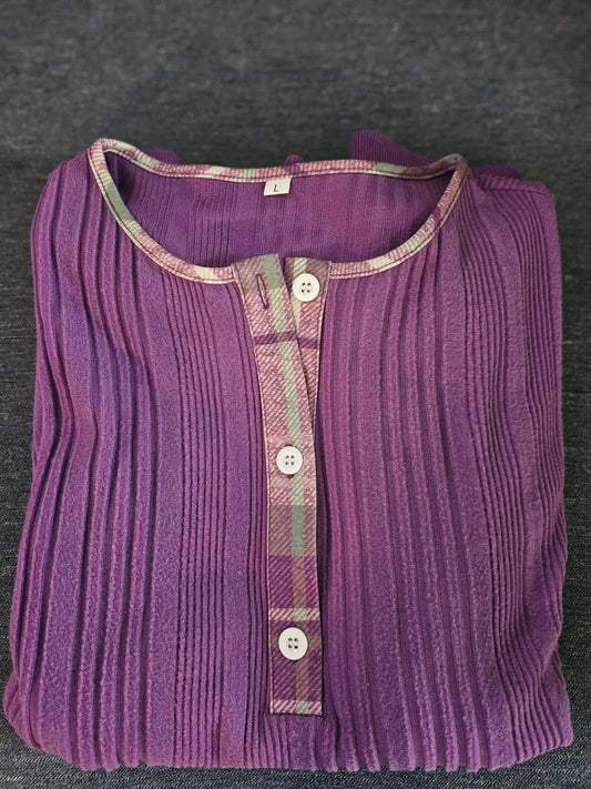 Shirt Long Sleeved pull over women's shirt