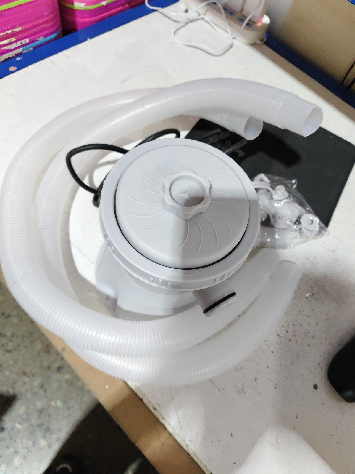 Swimming Pool Electric Filter Pump Large Pool Water Filter 300 Gallon Household 
