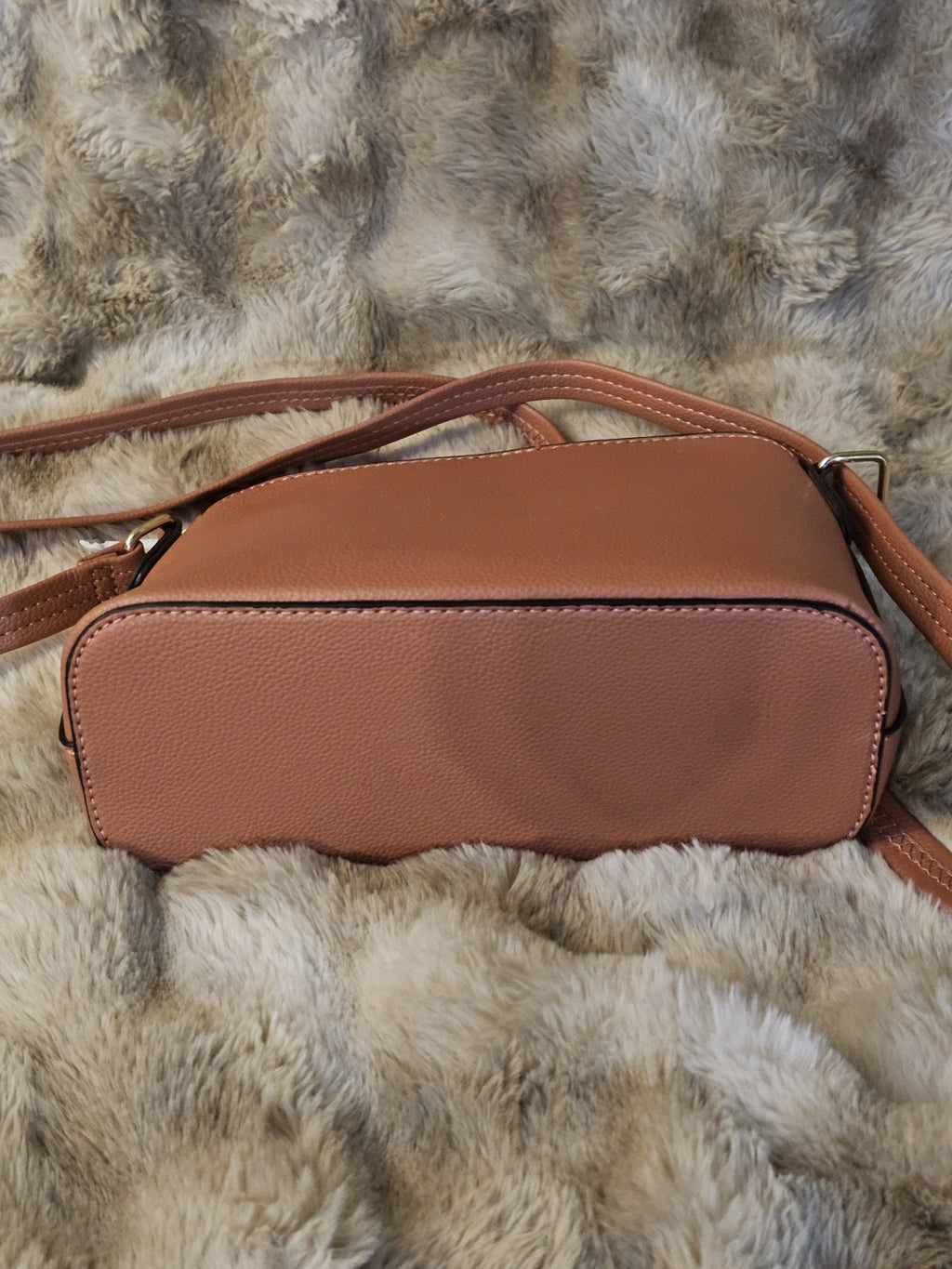 Purse Brand New no brand purse salmon color cross body bag or shoulder bag