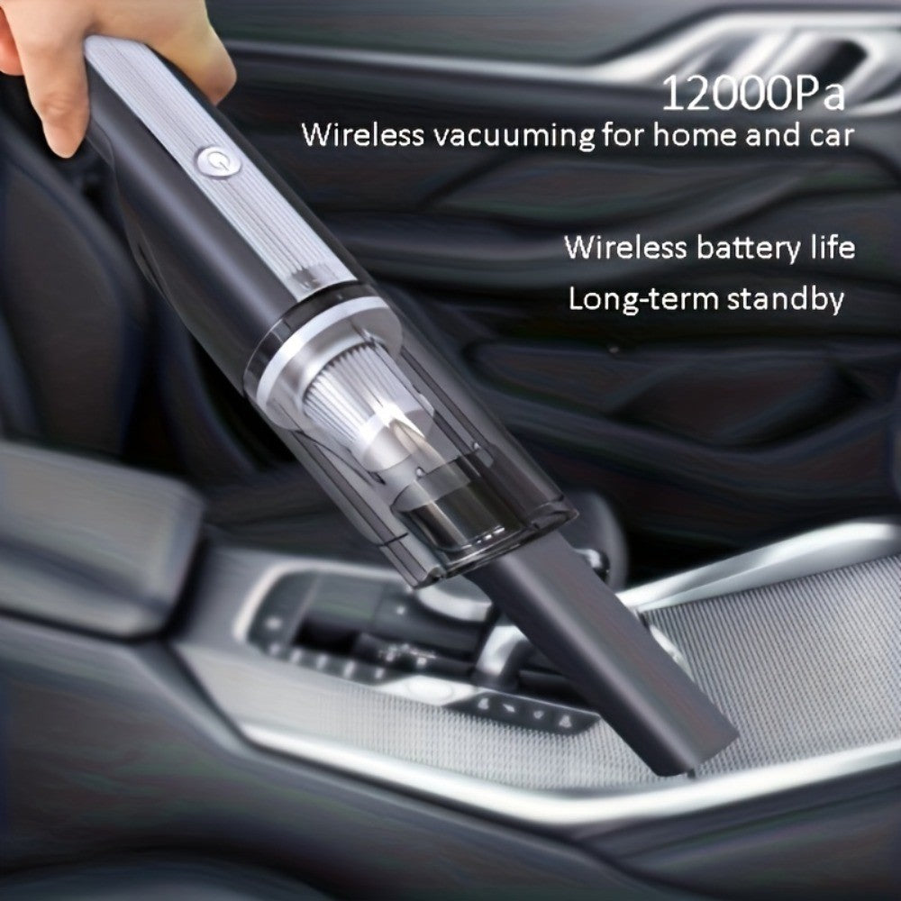 Wireless Red Car Vacuum Cleaner Wireless Car With Strong Suction Handheld Vacuum