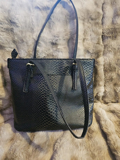 Purse Anne Klein purse handbag brand new black with gold flecks