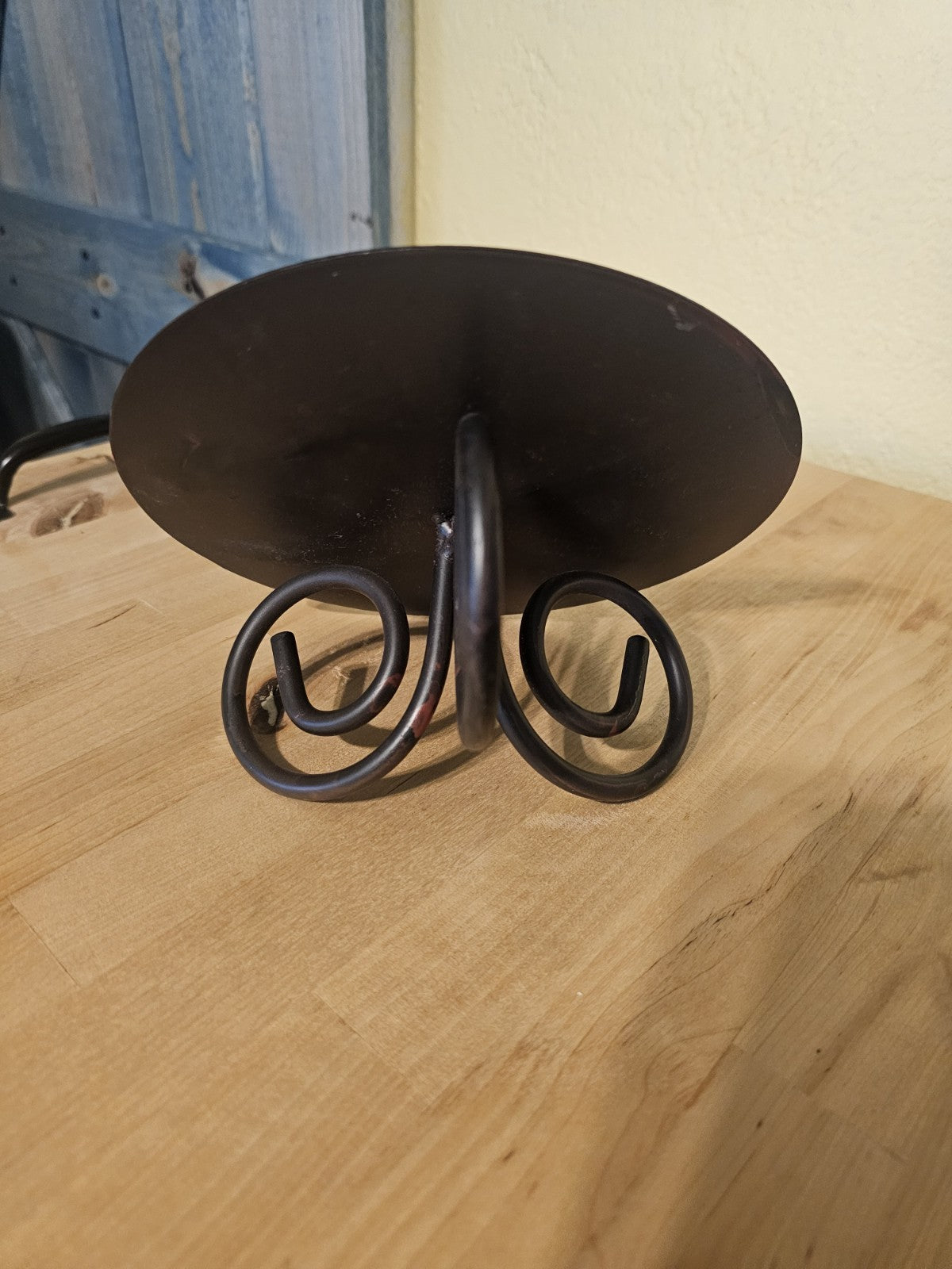 Candle Tabletop candle holder used