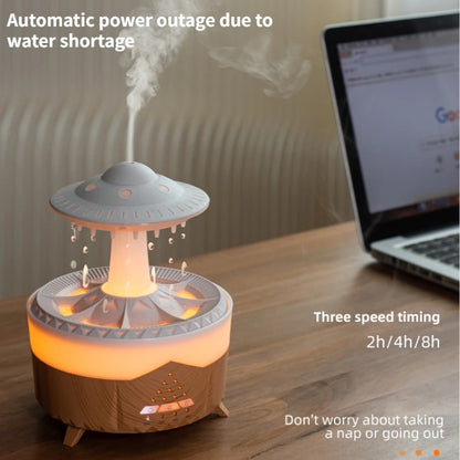 New UFO Raindrop Humidifier Water Drop Air Humidifier USB Aromatherapy Essential
