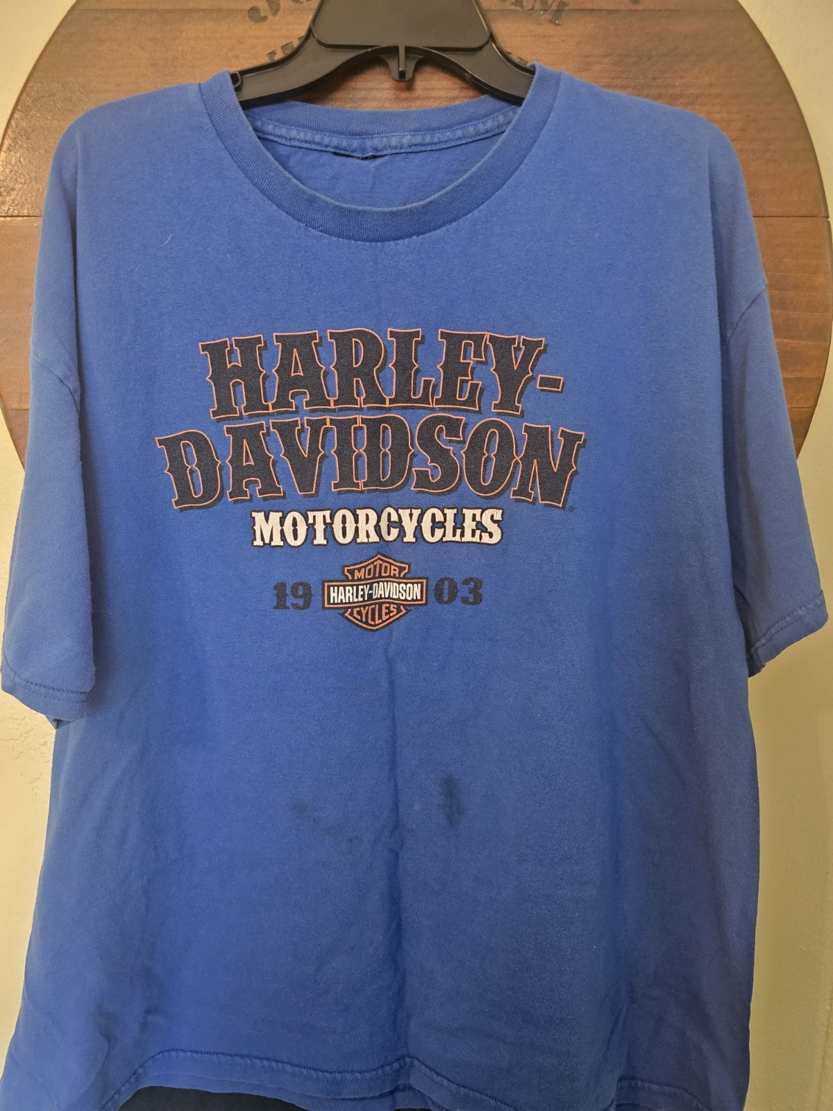 T-Shirt Motorcycle T- shirt xl H.D.logo 1903
