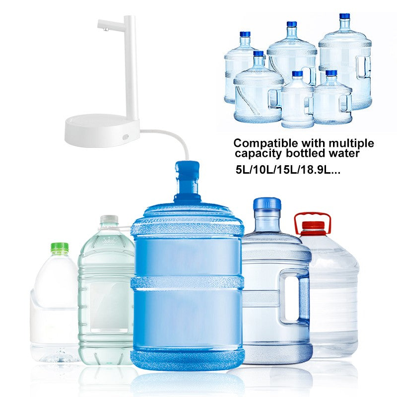 Desk Dispenser Electric Water Gallon Automatic Water Bottle Dispenser Rechargeab