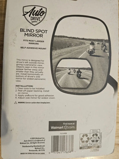 blind spot mirror stick on