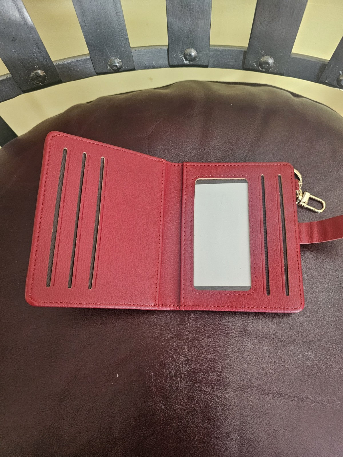 Wallets red leather wallet women also available mint green and light blue