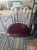 Vintage Woodward Valencia Bar Stool Set