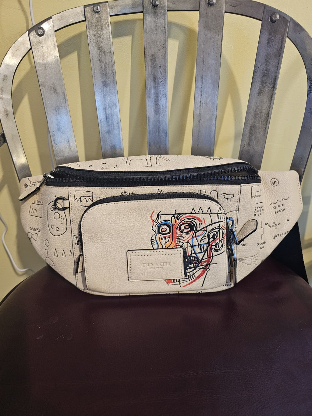 coach fanny pack women leather