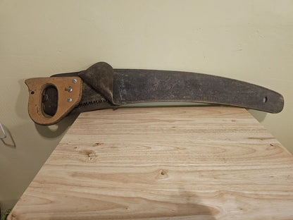 Vintage old hand saws
